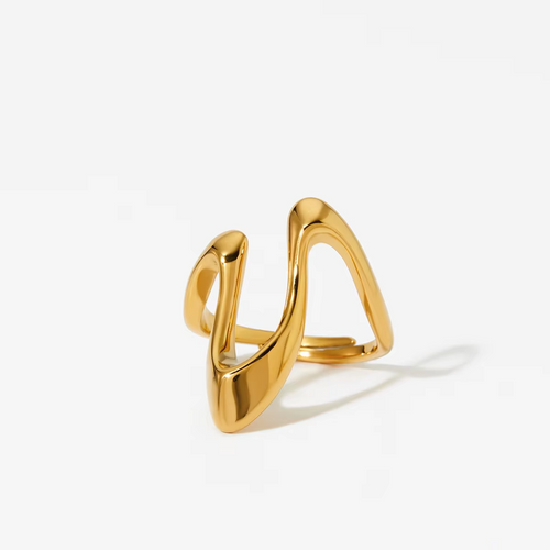 GEOMETRY RING (GOLD)